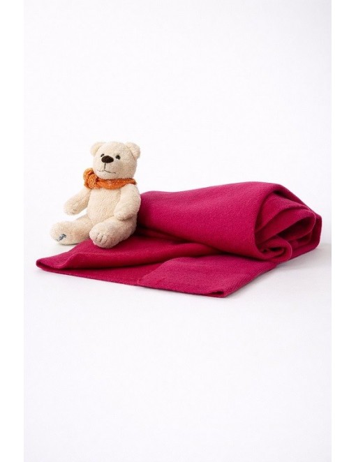 Pure cashmere cot blanket