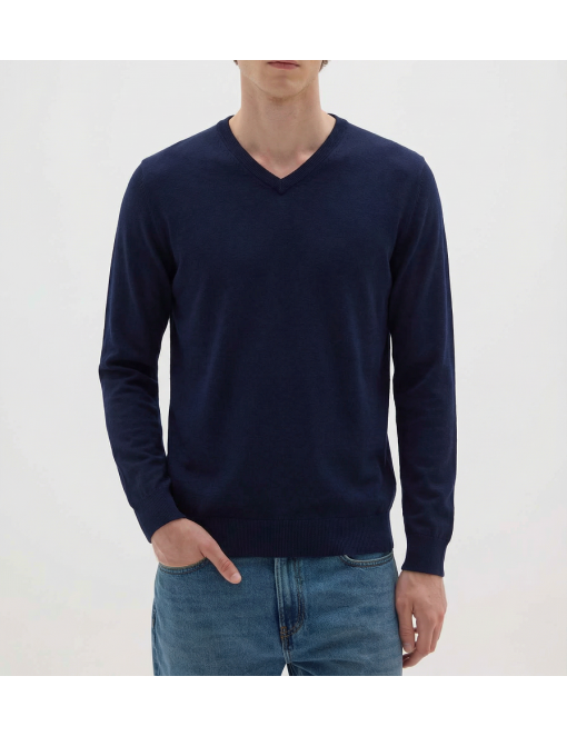 Pure Cashmere V-Neck Sweater - 2 ply