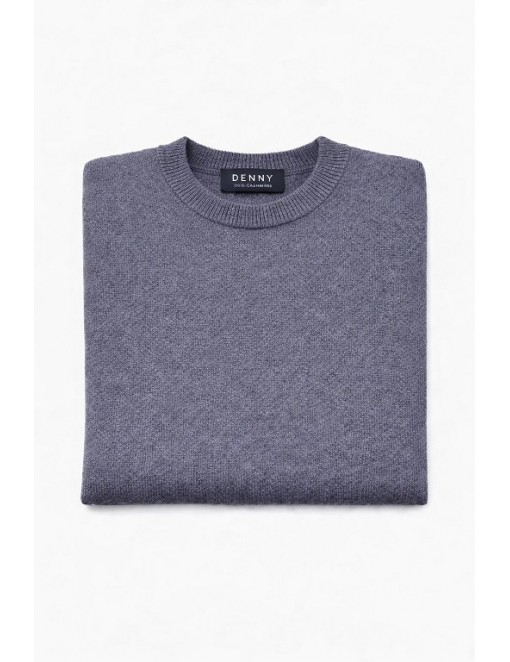 Maglia girocollo in 100% cashmere