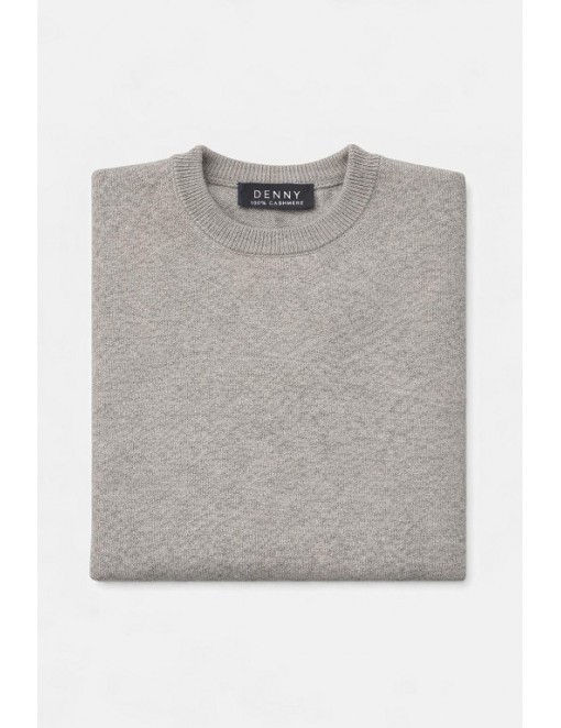 Pure Cashmere Roundneck Sweater - 2 ply
