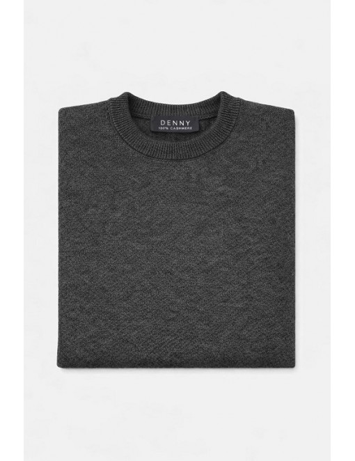 Pure Cashmere Roundneck Sweater - 2 ply